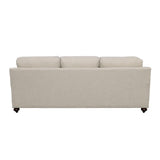 Glenn Recessed Arms Sofa Light Gray from Coaster - Luna Furniture