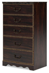 Glosmount Two-tone Chest of Drawers - B1055-245 - Luna Furniture