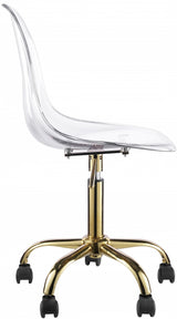 Clarion Gold Clarion Office Chair from Meridian - Luna Furniture