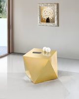 Gemma Gold End Table from Meridian - Luna Furniture