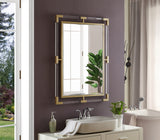 Ghost Gold Mirror from Meridian - Luna Furniture