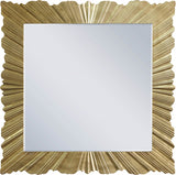 Golda Gold Mirror from Meridian - Luna Furniture