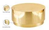 Jazzy Gold Coffee Table from Meridian - Luna Furniture