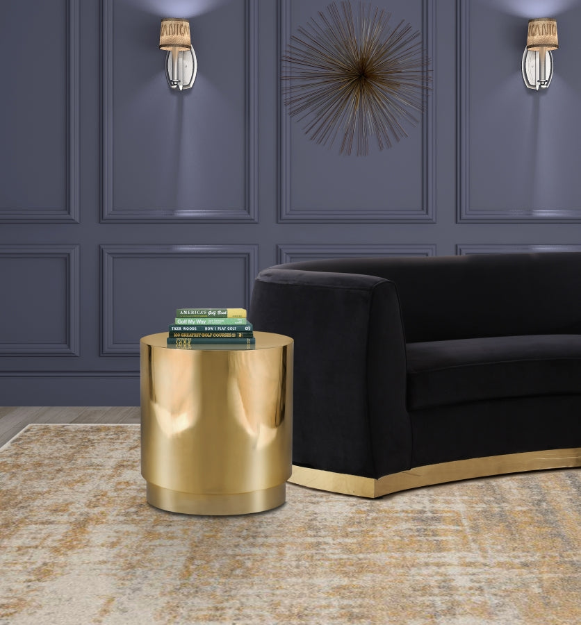 Jazzy Gold End Table from Meridian - Luna Furniture