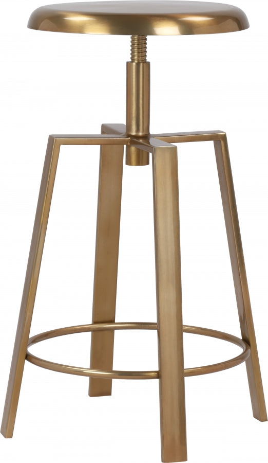 Lang Gold Bar | Counter Stool from Meridian - Luna Furniture