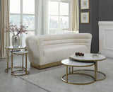 Massimo Gold Coffee Table from Meridian - Luna Furniture