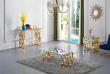 Pierre Gold Coffee Table from Meridian - Luna Furniture