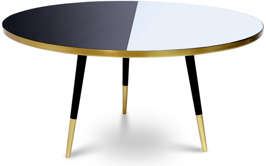 Reflection Gold/Black Coffee Table from Meridian - Luna Furniture