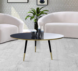 Reflection Gold/Black Coffee Table from Meridian - Luna Furniture