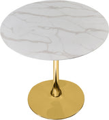 Tulip Gold 36" Dining Table from Meridian - Luna Furniture