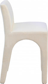 Gramercy Linen Textured Fabric Bar / Counter Stools Beige from Meridian - Luna Furniture