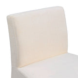 Gramercy Linen Textured Fabric Bar / Counter Stools Beige from Meridian - Luna Furniture