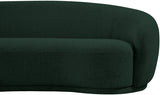 Hyde Green Boucle Fabric Loveseat from Meridian - Luna Furniture