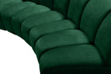 Infinity Green Modular 7-Piece Sectional from Meridian - Luna Furniture