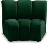 Infinity Green Modular Chair from Meridian - Luna Furniture