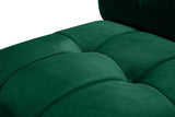 Limitless Green Modular Velvet 14-Piece Sectional from Meridian - Luna Furniture