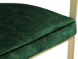 Marcello Green Counter Stool from Meridian - Luna Furniture