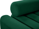 Melody Green Velvet Chair from Meridian - Luna Furniture