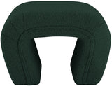 Odelia Green Boucle Fabric Bench from Meridian - Luna Furniture