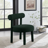 Parlor Green Boucle Fabric Accent Chair from Meridian - Luna Furniture