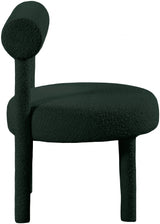 Parlor Green Boucle Fabric Accent Chair from Meridian - Luna Furniture