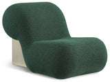 Quadra Green Boucle Fabric Accent Chair from Meridian - Luna Furniture