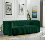 Ravish Green Velvet Sofa from Meridian - Luna Furniture