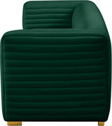 Ravish Green Velvet Sofa from Meridian - Luna Furniture