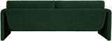 Green Stylus Boucle Fabric Sofa from Meridian - Luna Furniture