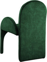 Summer Green Velvet Dining Arm Chair, Set of 2 from Meridian - Luna Furniture