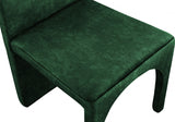 Summer Green Velvet Dining Side Chair, Set of 2 from Meridian - Luna Furniture