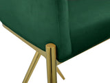 Xavier Green Counter Stool from Meridian - Luna Furniture