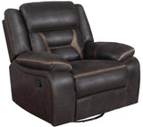 Greer Upholstered Tufted Back Glider Recliner - 651356 - Luna Furniture