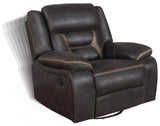 Greer Upholstered Tufted Back Glider Recliner - 651356 - Luna Furniture