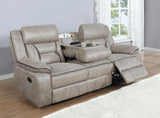 Greer Upholstered Tufted Living Room Set - 651351-S2 - Luna Furniture