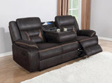 Greer Upholstered Tufted Living Room Set - 651354-S3 - Luna Furniture