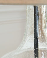 Gregsby Clear/Black Table Lamp from Ashley - Luna Furniture