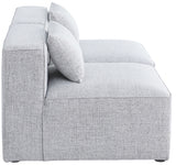 Cube Grey Modular Sofa from Meridian - Luna Furniture