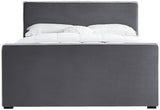 Dillard Grey Velvet Full Bed from Meridian - Luna Furniture