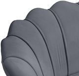 Gardenia Grey Velvet Chair from Meridian - Luna Furniture