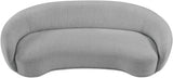 Hyde Grey Boucle Fabric Sofa from Meridian - Luna Furniture