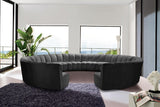 Infinity Grey Modular 12-Piece Sectional from Meridian - Luna Furniture