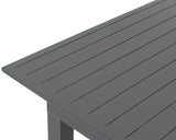 Maldives Grey Outdoor Patio Dining Table from Meridian - Luna Furniture