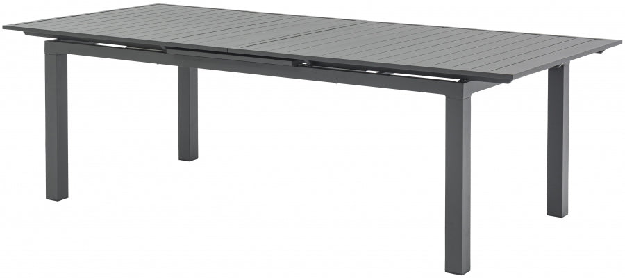 Maldives Grey Outdoor Patio Dining Table from Meridian - Luna Furniture