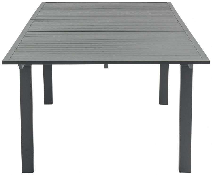 Maldives Grey Outdoor Patio Dining Table from Meridian - Luna Furniture