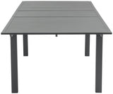 Maldives Grey Outdoor Patio Dining Table from Meridian - Luna Furniture