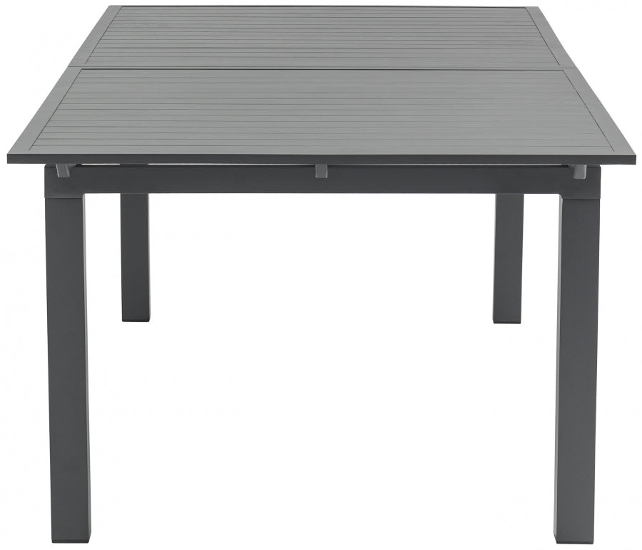 Maldives Grey Outdoor Patio Dining Table from Meridian - Luna Furniture