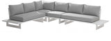 Maldives Grey Waterproof Fabric Outdoor Modular Sectional from Meridian - Luna Furniture