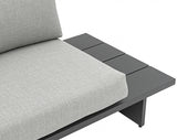 Maldives Grey Waterproof Fabric Outdoor Modular Sectional from Meridian - Luna Furniture