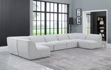 Miramar Grey Modular Sectional from Meridian - Luna Furniture